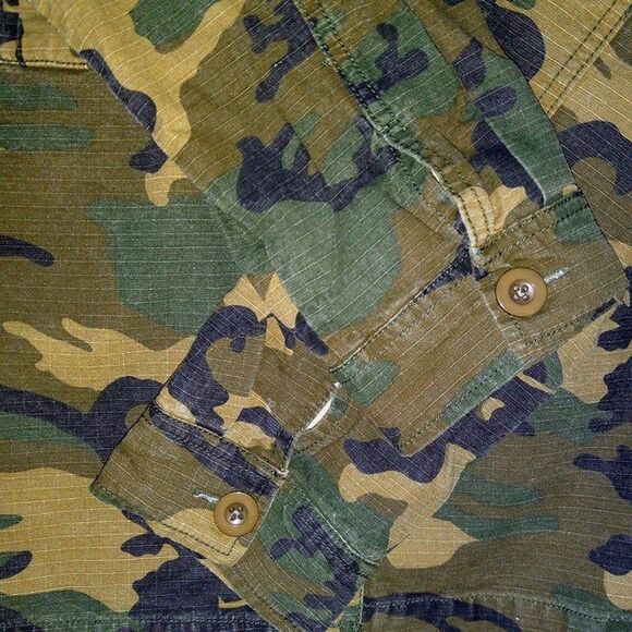 Sanctuary Camo Utility Jacket Shacket-Large-Pockets-Unlined-Lightweight - Picture 6 of 8